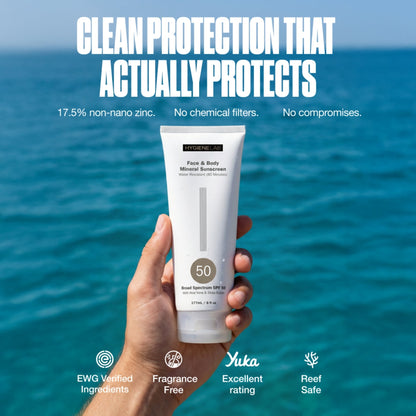 Face and Body Mineral Sunscreen