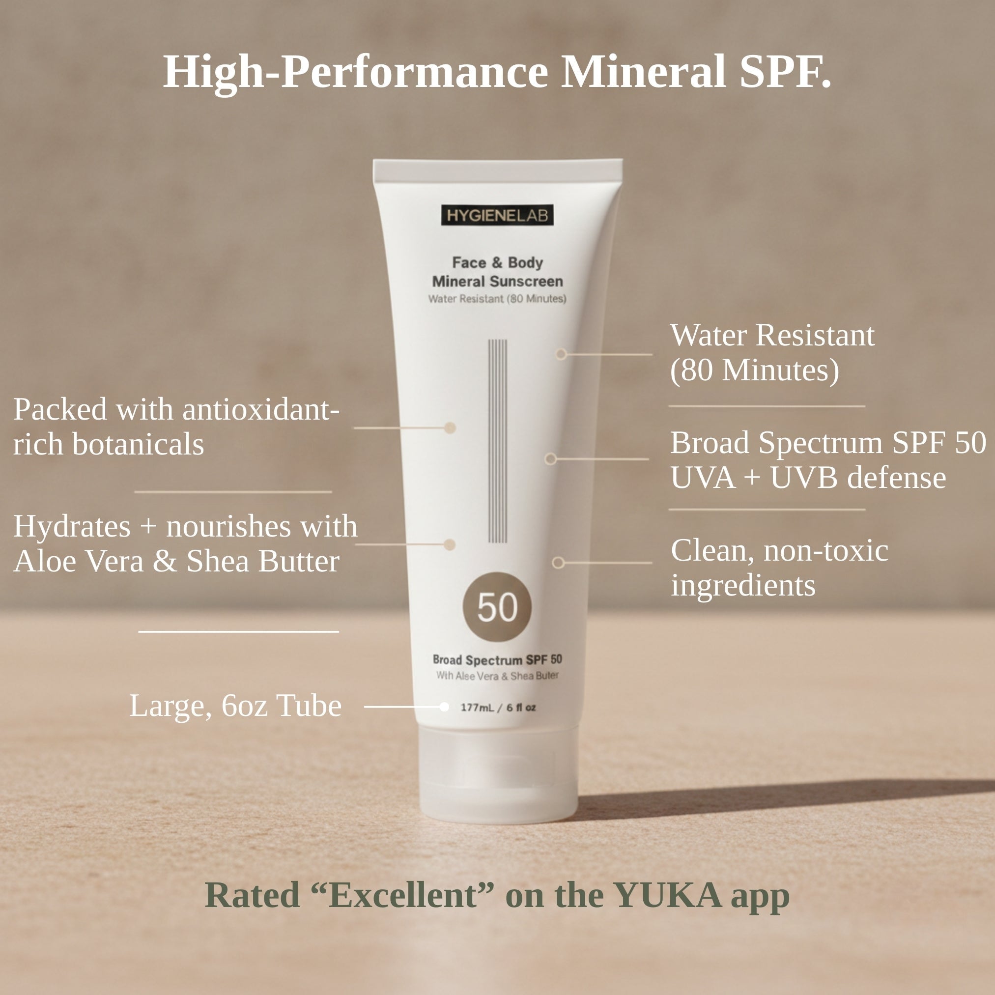 Face and Body Mineral Sunscreen