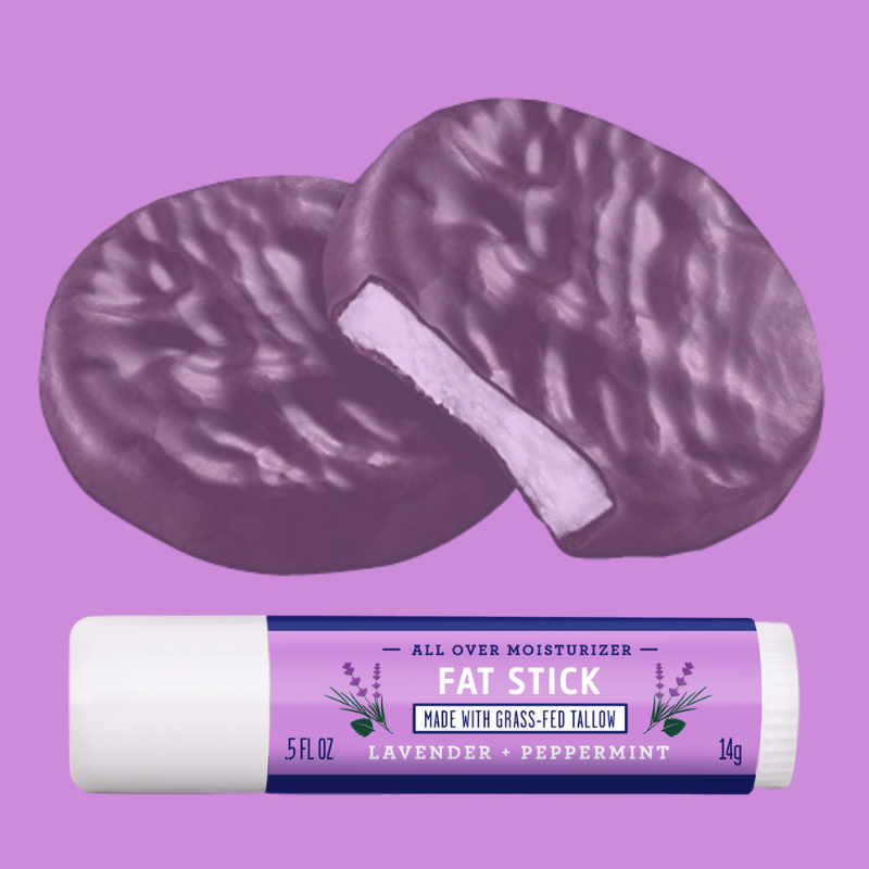 Fat Stick, Lavender + Peppermint, 0.5 Oz by FATCO Skincare Products