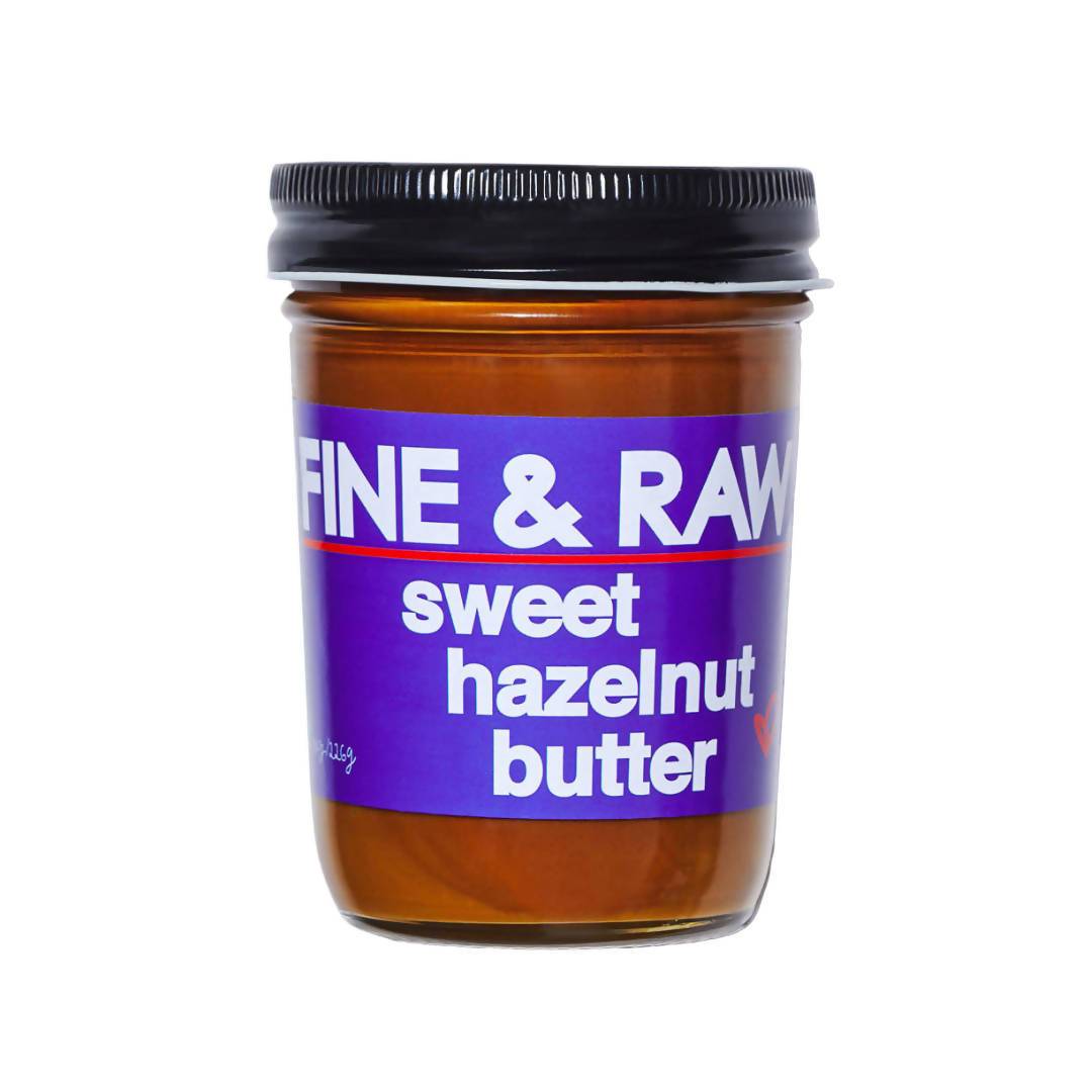 Fine and Raw Hazelnut Butter, Chocolate, Sweet, Organic, Fair Trade - 12 Jars x 8oz case by Farm2Me