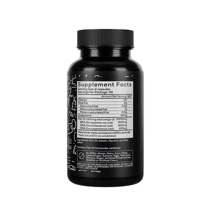 Wholesale of 10 - Wild Fish Oil, Omega-3 DHA, EPA, DPA, TG Form