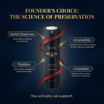 SAVEF SKIN™ Essential Face Serum | Complete Defense for Photoprotection, Barrier Support, Hydration, Brightening & Resilience