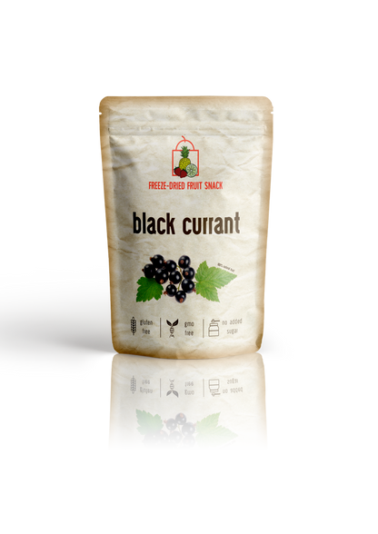 Freeze Dried Black Currant Snack by Diaita Foods (Worldwide Shipping)