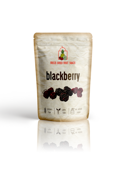 Freeze Dried Blackberry Snack by Diaita Foods (Worldwide Shipping)