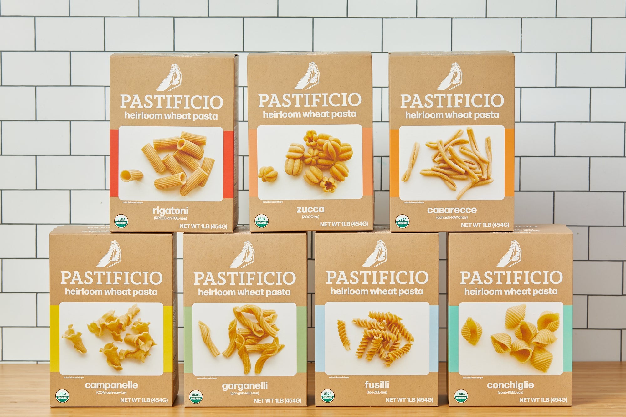 Pastificio Boulder Six Box Sampler (Good Food Award Winners) - 6 boxes x 16oz case by Farm2Me