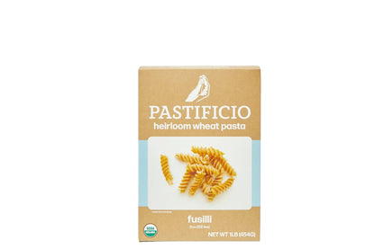 Pastificio Boulder FUSILLI Heritage Ancient Wheat Pasta Box - 6 boxes x  16oz case by Farm2Me