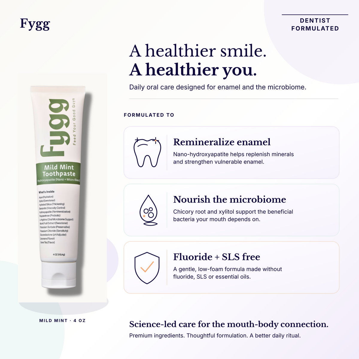Travel Size Toothpaste | Mild Mint