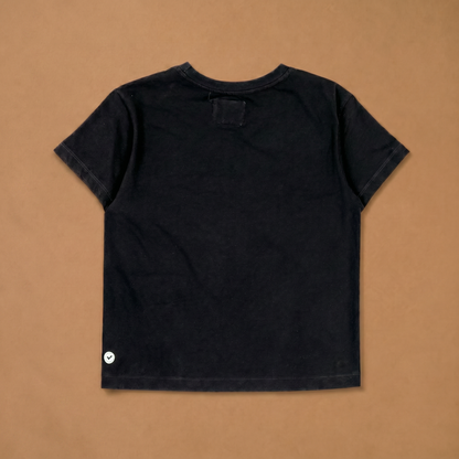 Organic Cotton Cropped T-Shirt - White