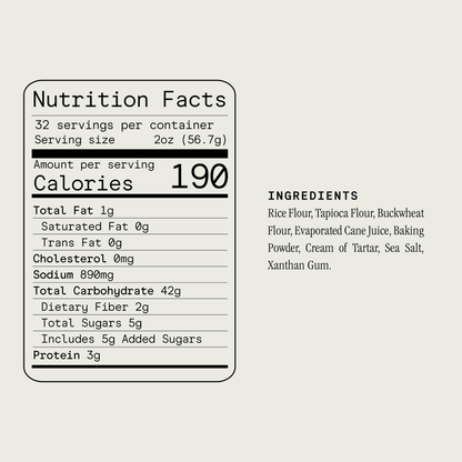 Gluten Free - Pancake Mix