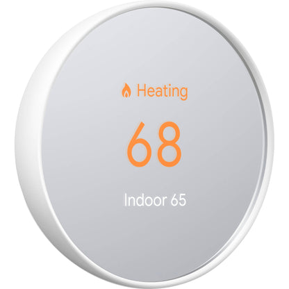 GA01334-US Nest Thermostat (Snow) by Google