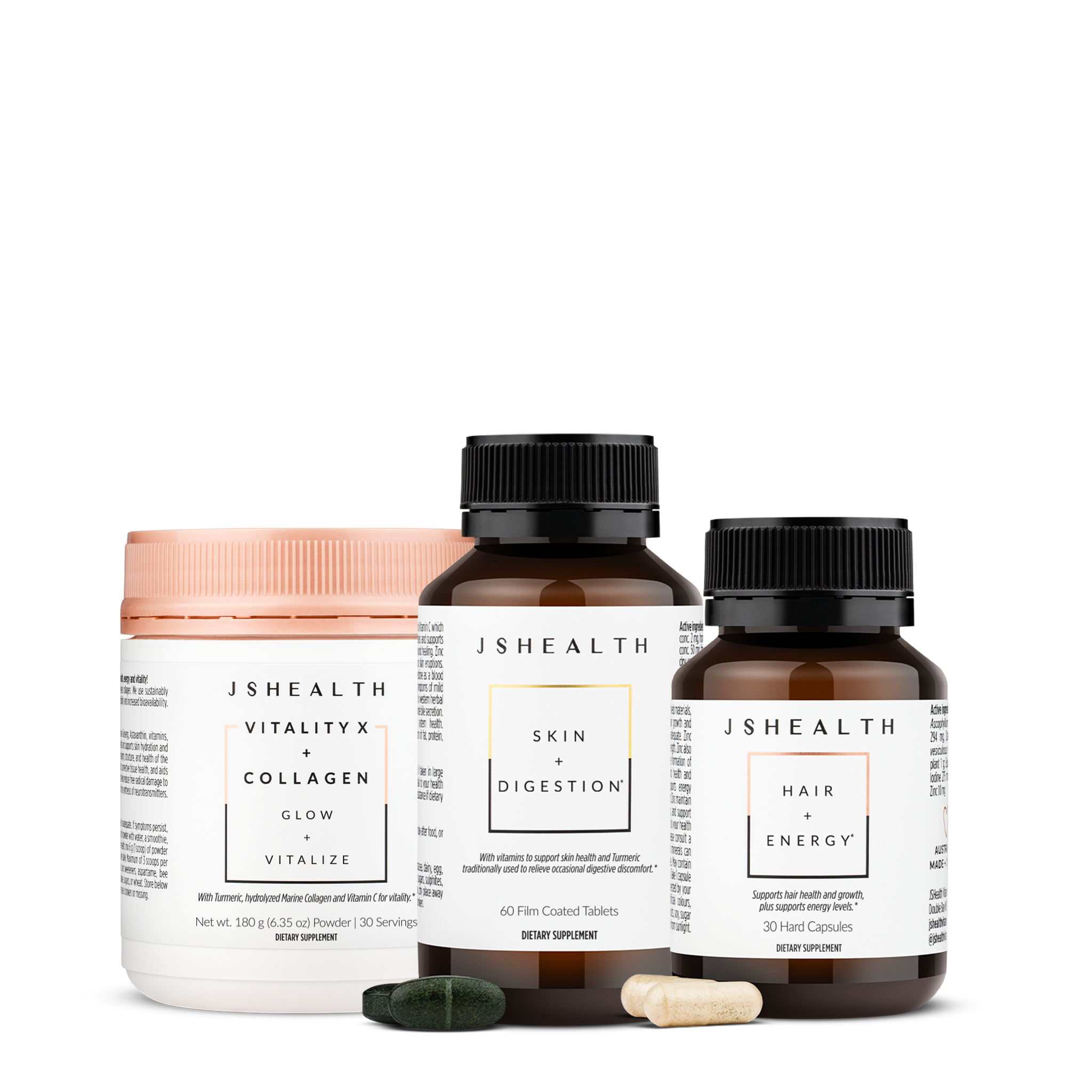 Hair, Skin + Nails Bundle