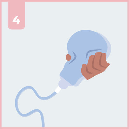 Happy Bum Bulb - Enema Bulb Implant Kit