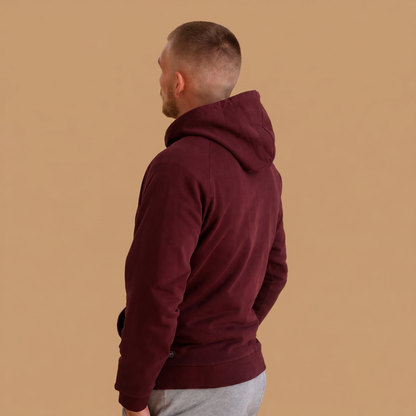 Men's Organic Cotton Midweight Raglan Hoodie