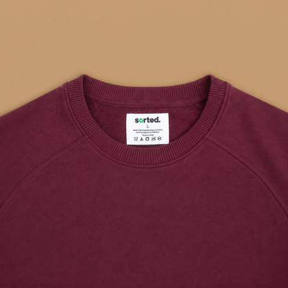 Organic Cotton Midweight Raglan Crewneck