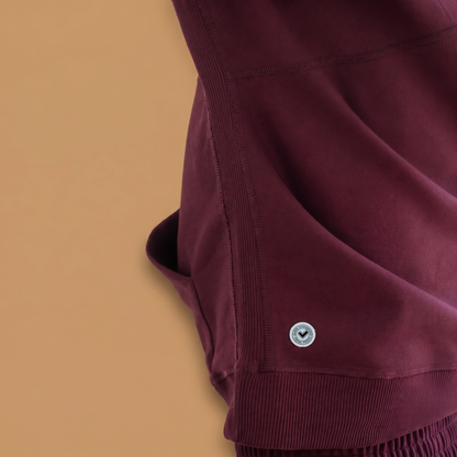 Women's Organic Cotton Midweight Raglan Hoodie