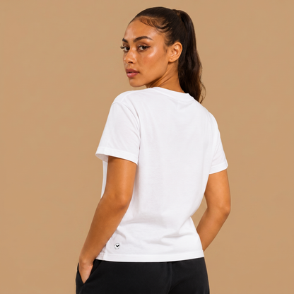 Organic Cotton Cropped T-Shirt