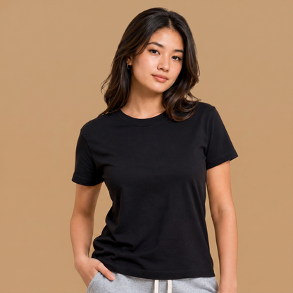 Organic Cotton Cropped T-Shirt