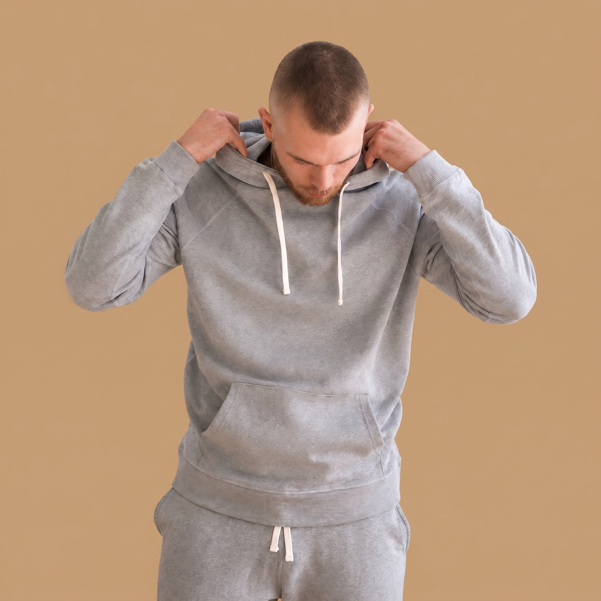 Men's Organic Cotton Midweight Raglan Hoodie
