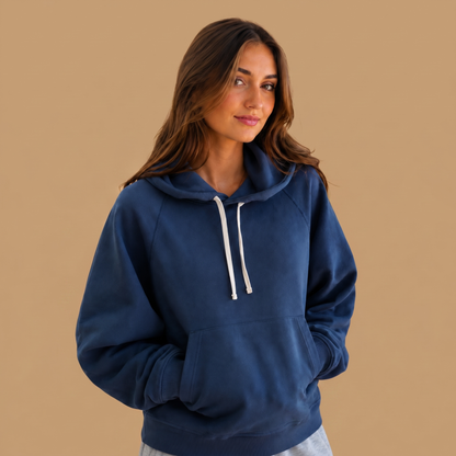 Women's Organic Cotton Midweight Raglan Hoodie