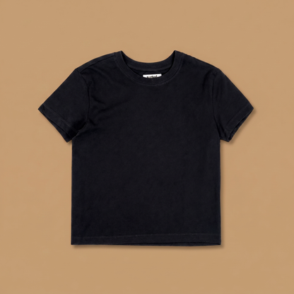 Organic Cotton Cropped T-Shirt