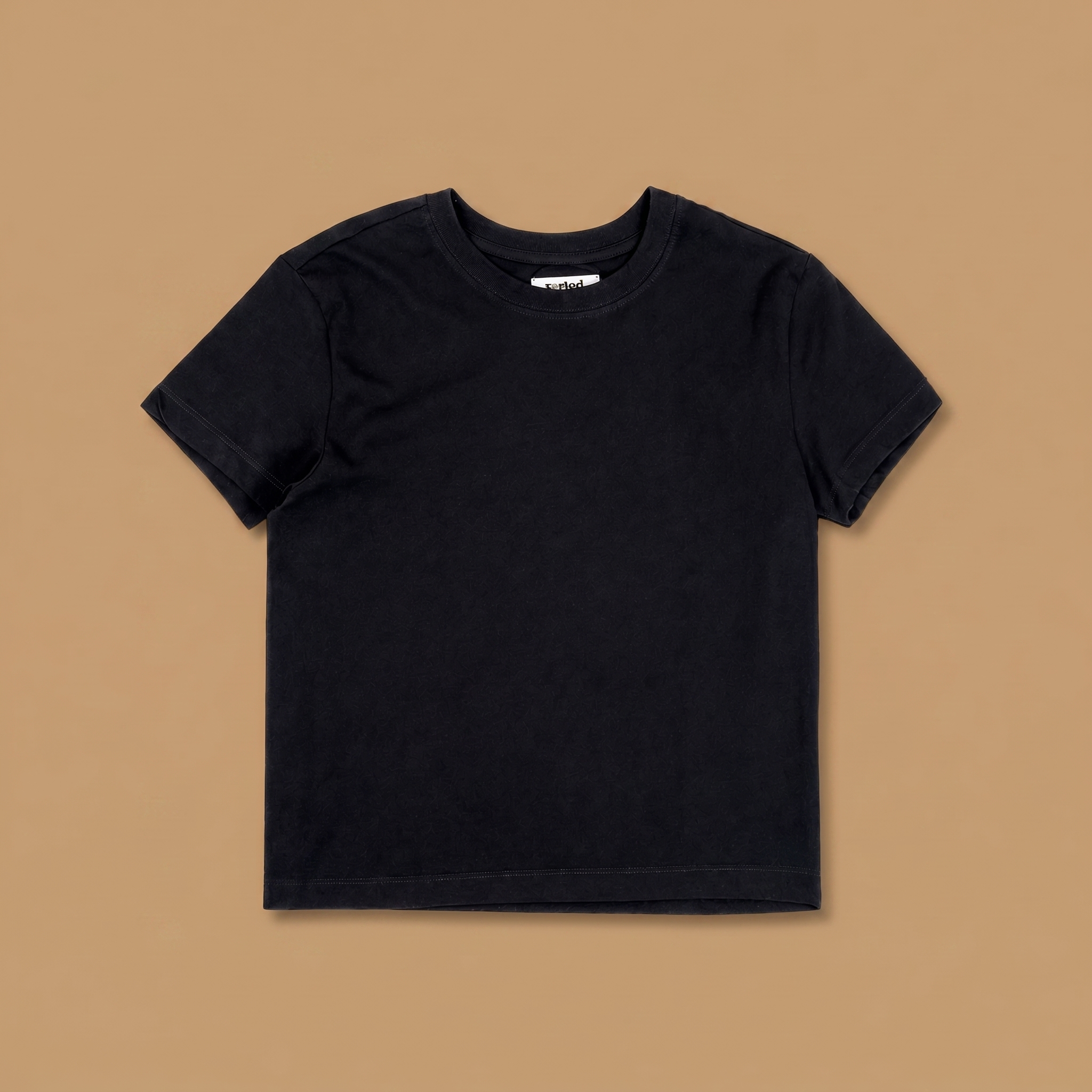 Organic Cotton Cropped T-Shirt