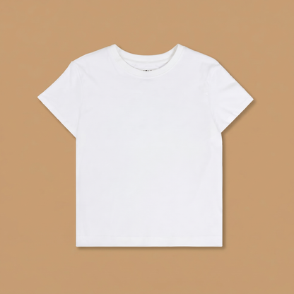 Organic Cotton Cropped T-Shirt