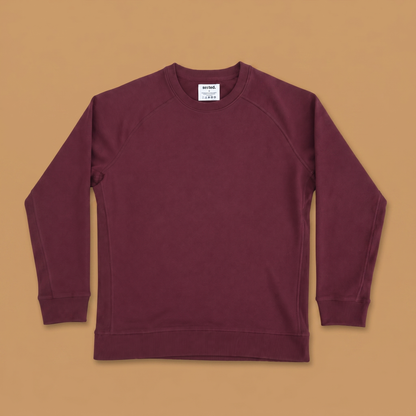 Organic Cotton Midweight Raglan Crewneck