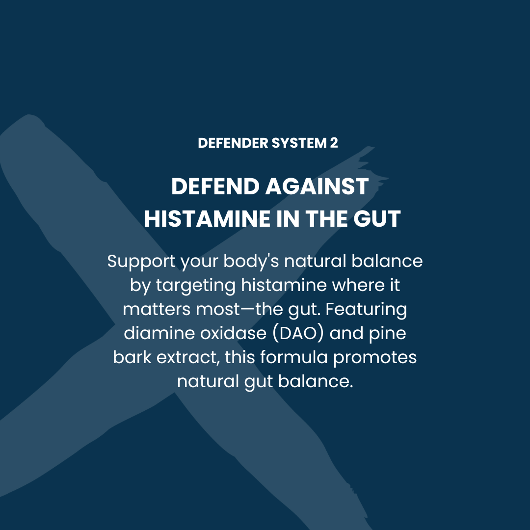 HistaDefender DAO 60 capsules by Allergy Defender