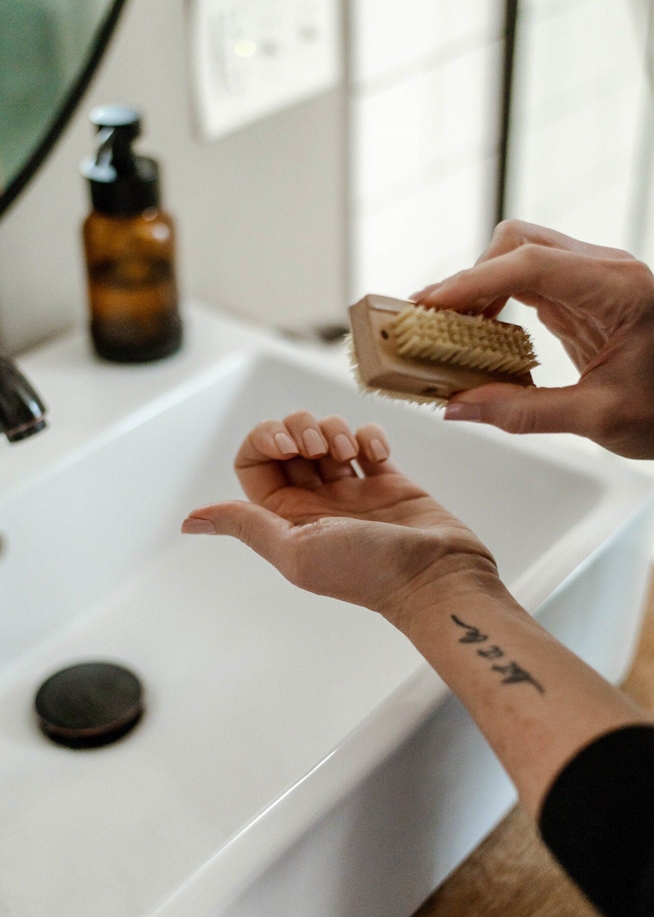 Wood Nail Cleaning Brush