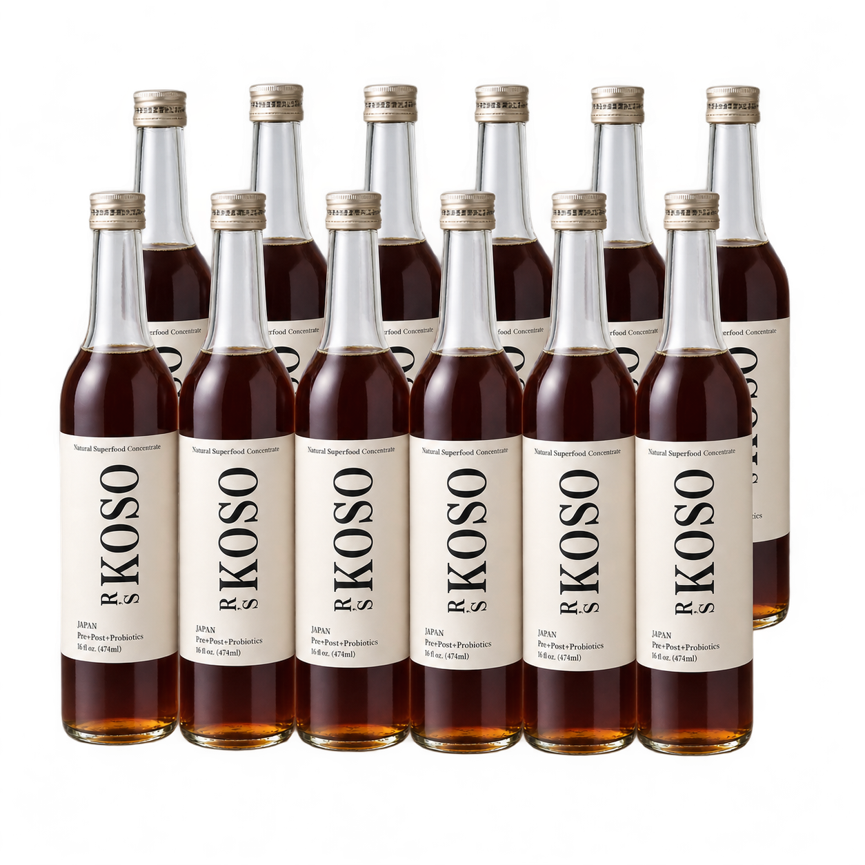 R's KOSO - Japanese Postbiotic Drink (474ml / 16oz) * 12 bottles