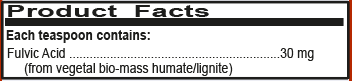 Fulvic Minerals Liquid for Animals, 16 Oz.
