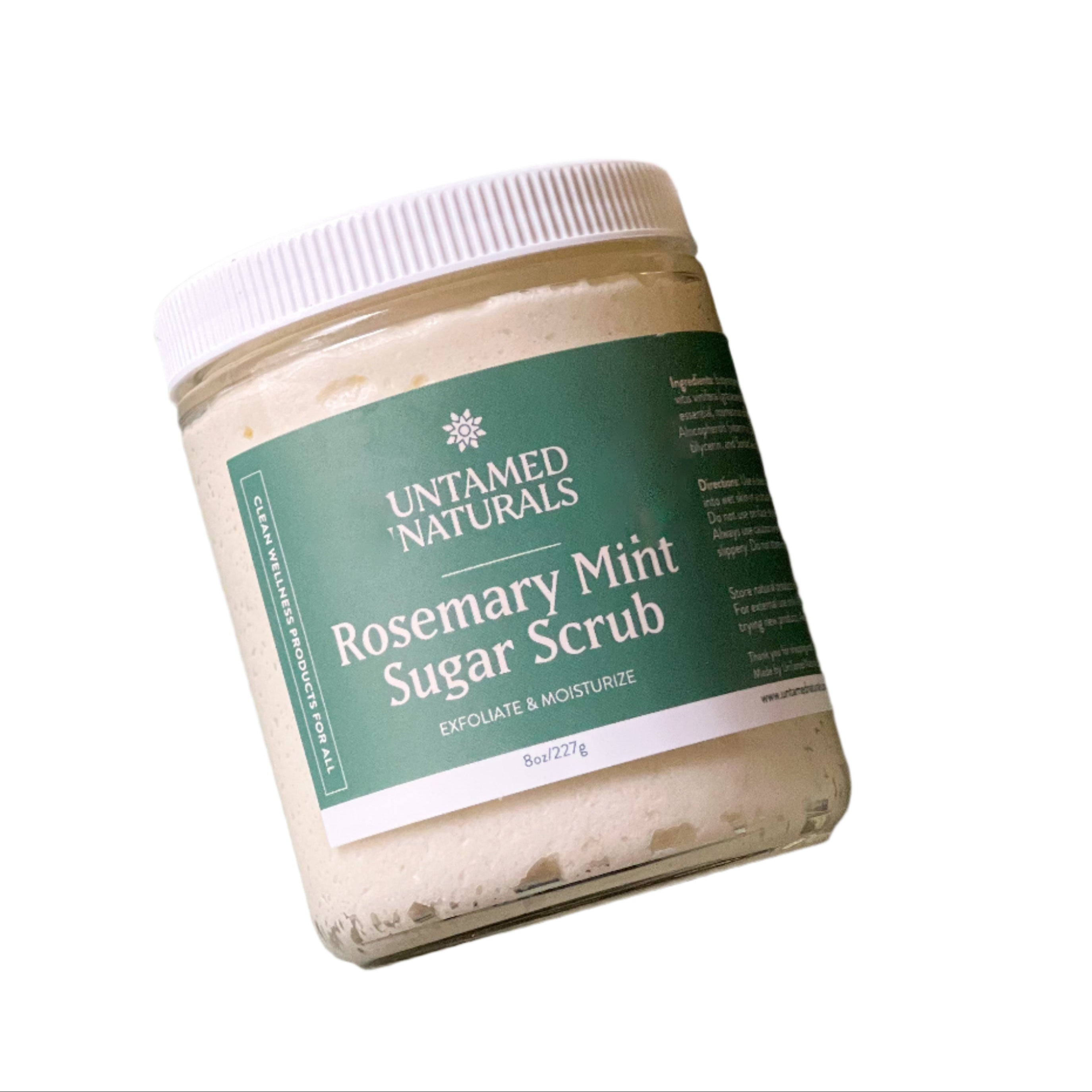 Rosemary Mint Sugar Scrub by UnTamed Naturals