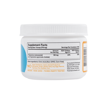 Tasteless, Calming Magnesium for Kids