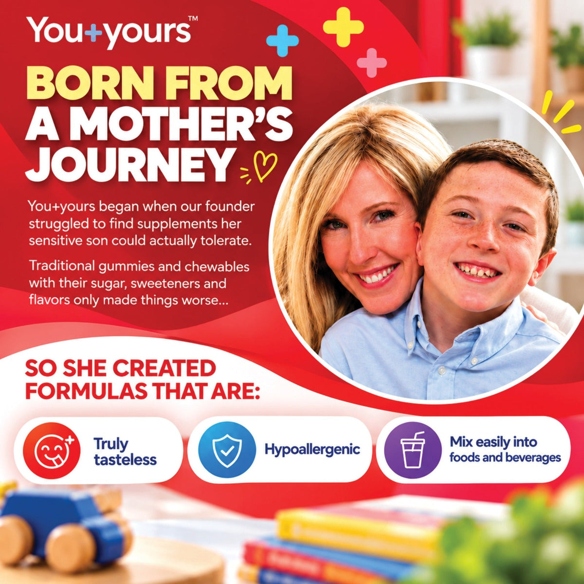 Tasteless Iron Powder for Kids