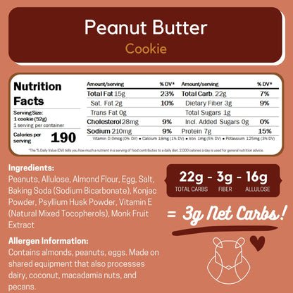 Keto Cookies by ChipMonk Baking