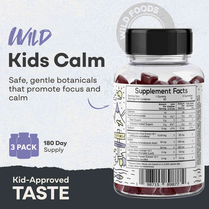 Wholesale of 60 - Wild Kids Calm Gummies