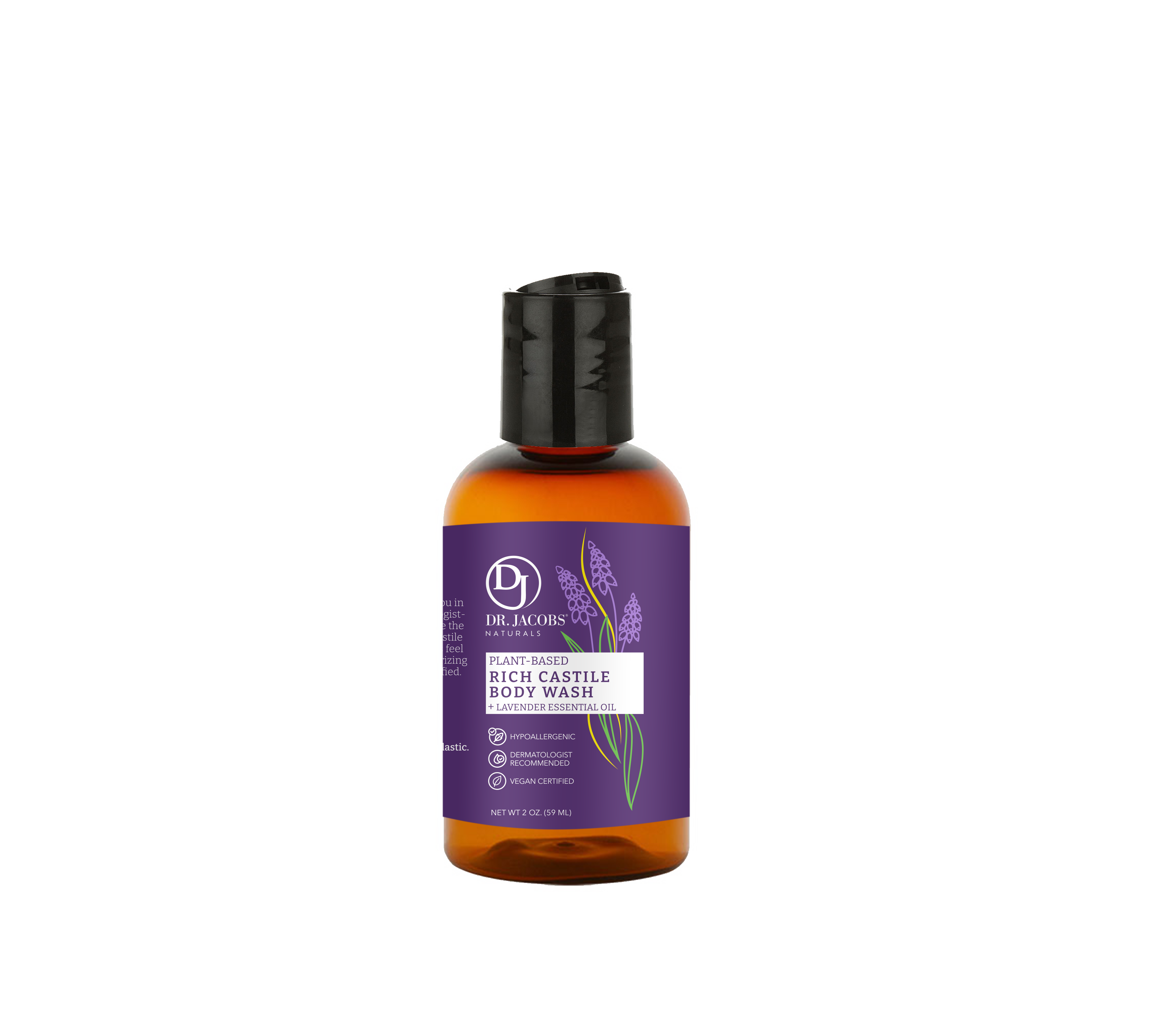 Lavender Castile Body Wash by Dr. Jacobs Naturals