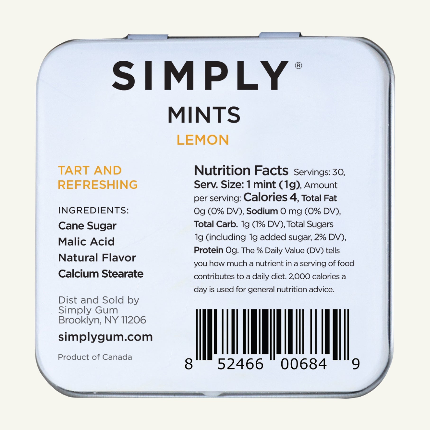 SIMPLY MINTS- LEMON
