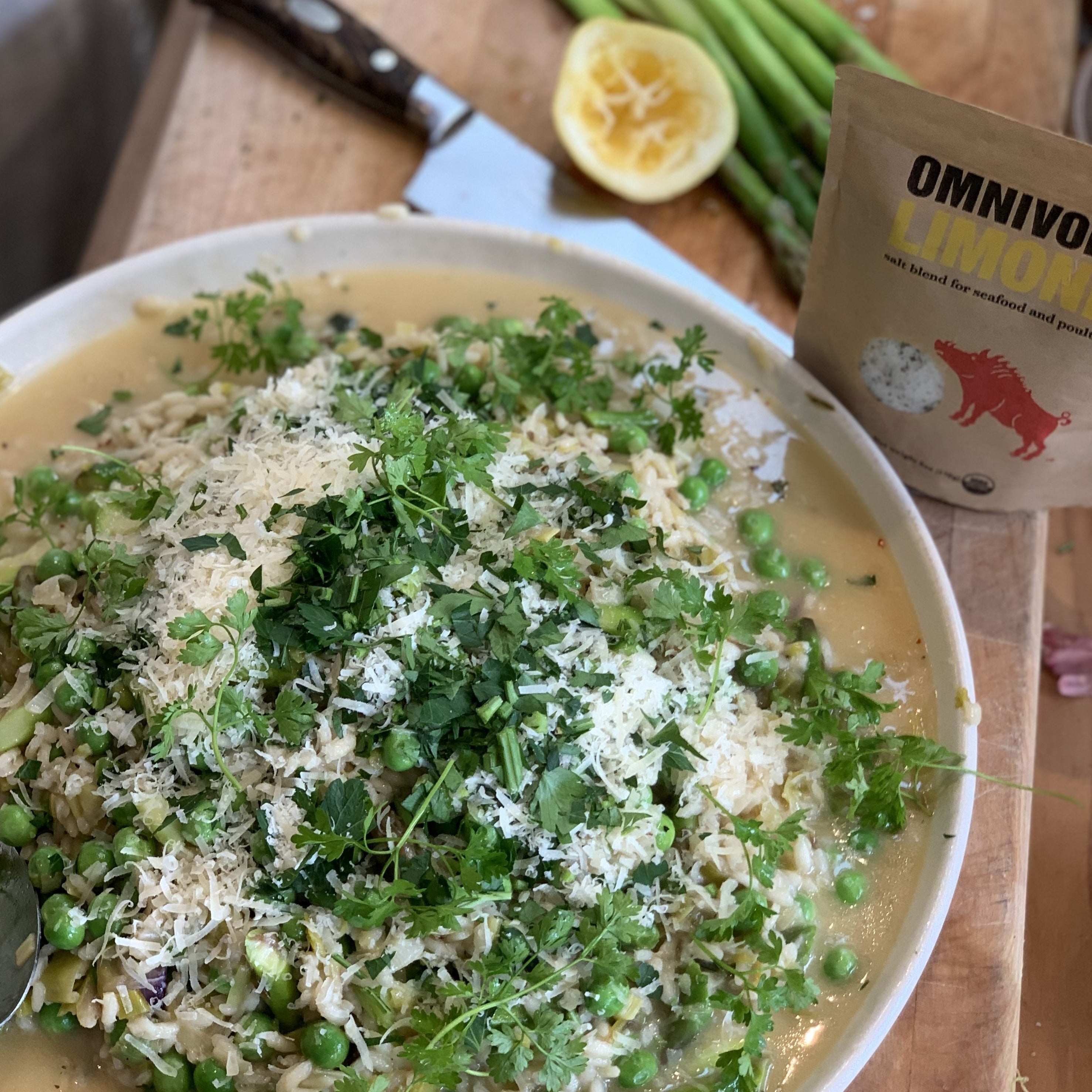 Omnivore Limone Salt 6 oz. Bag - 6 Bags x 6 oz case by Farm2Me