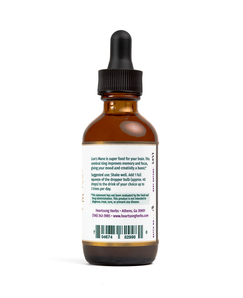 Lion's Mane Tincture by Heartsong Herbs