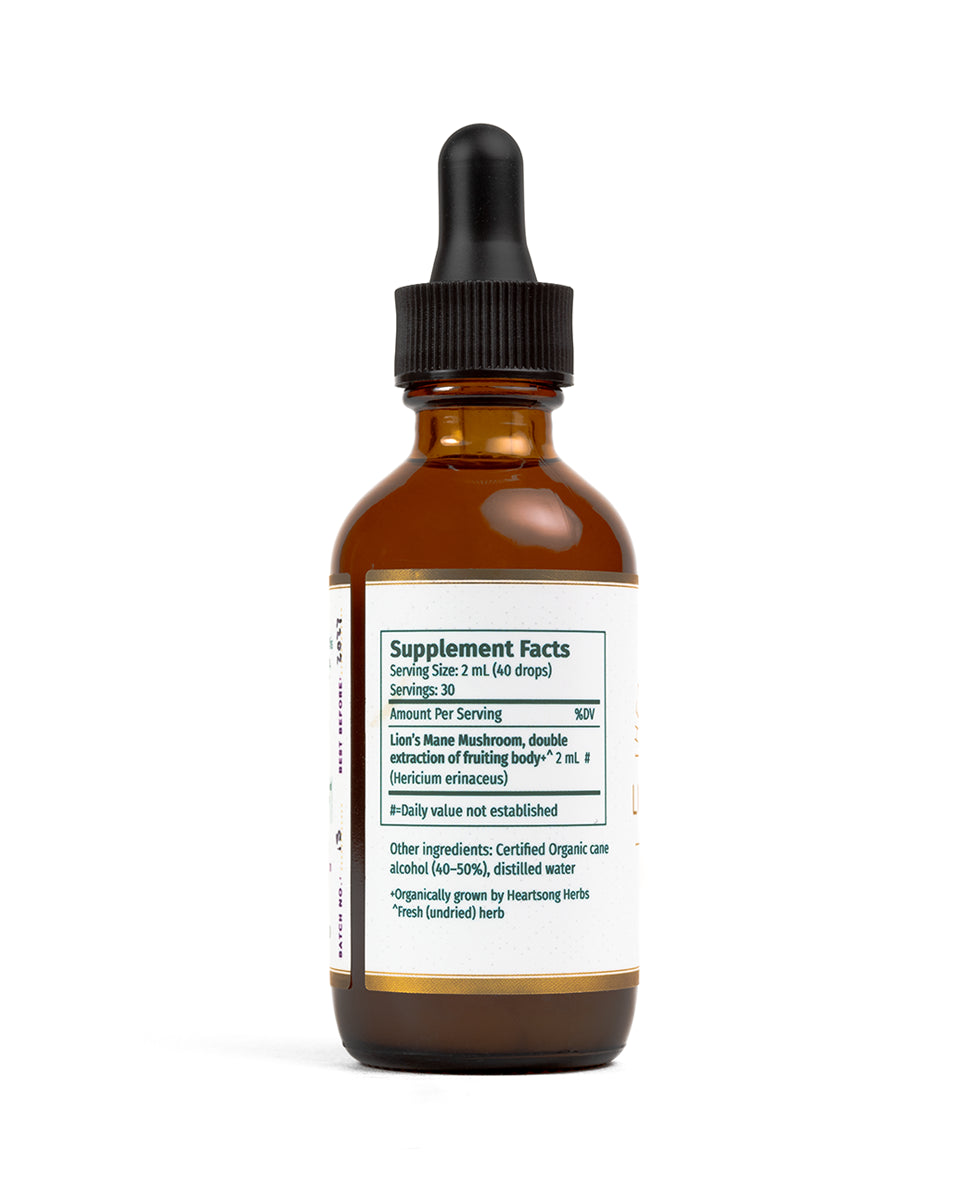 Lion's Mane Tincture by Heartsong Herbs