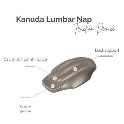 Lumbar Nap : Sacral Still Point Pressure by KANUDA USA