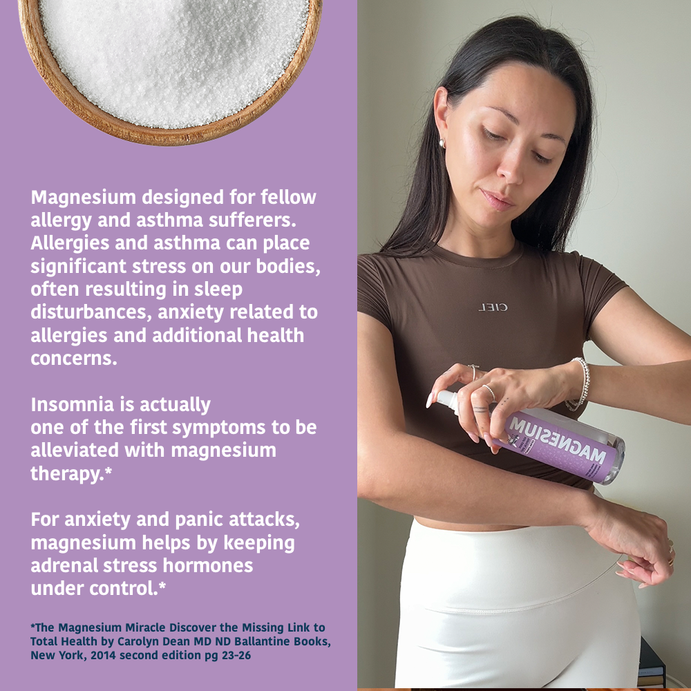 Magnesium Topical Spray 12oz by Allergy Defender