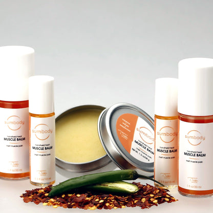 Handheld Heat Muscle Balms by Sumbody Skincare