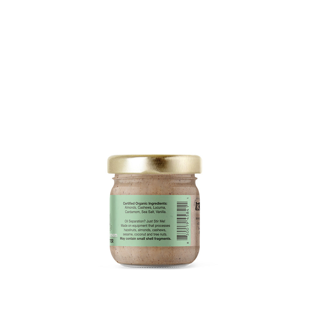 JEM Organics Naked Cashew Cardamom Almond Butter - Mini 12 pack by Farm2Me