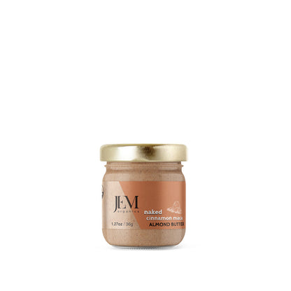 JEM Organics Naked Cinnamon Maca Almond Butter - Mini 12 pack by Farm2Me