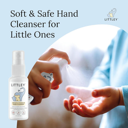 Littley "INTRODUCTORY $20.99 SAMPLE PACK" Pacifier Cleaner + Hand Cleanser + Toy Cleaner  - 3 Pack of 2oz (6oz)