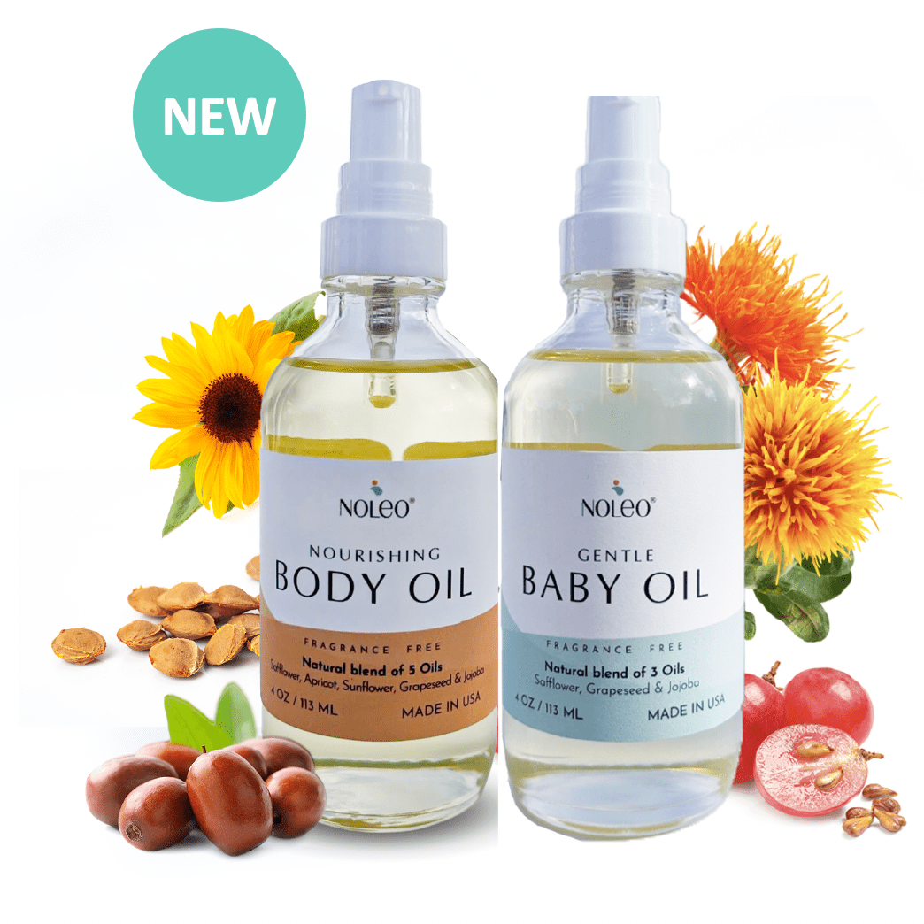 NOLEO BODY + BABY OILS (4oz + 4oz) by NOLEO