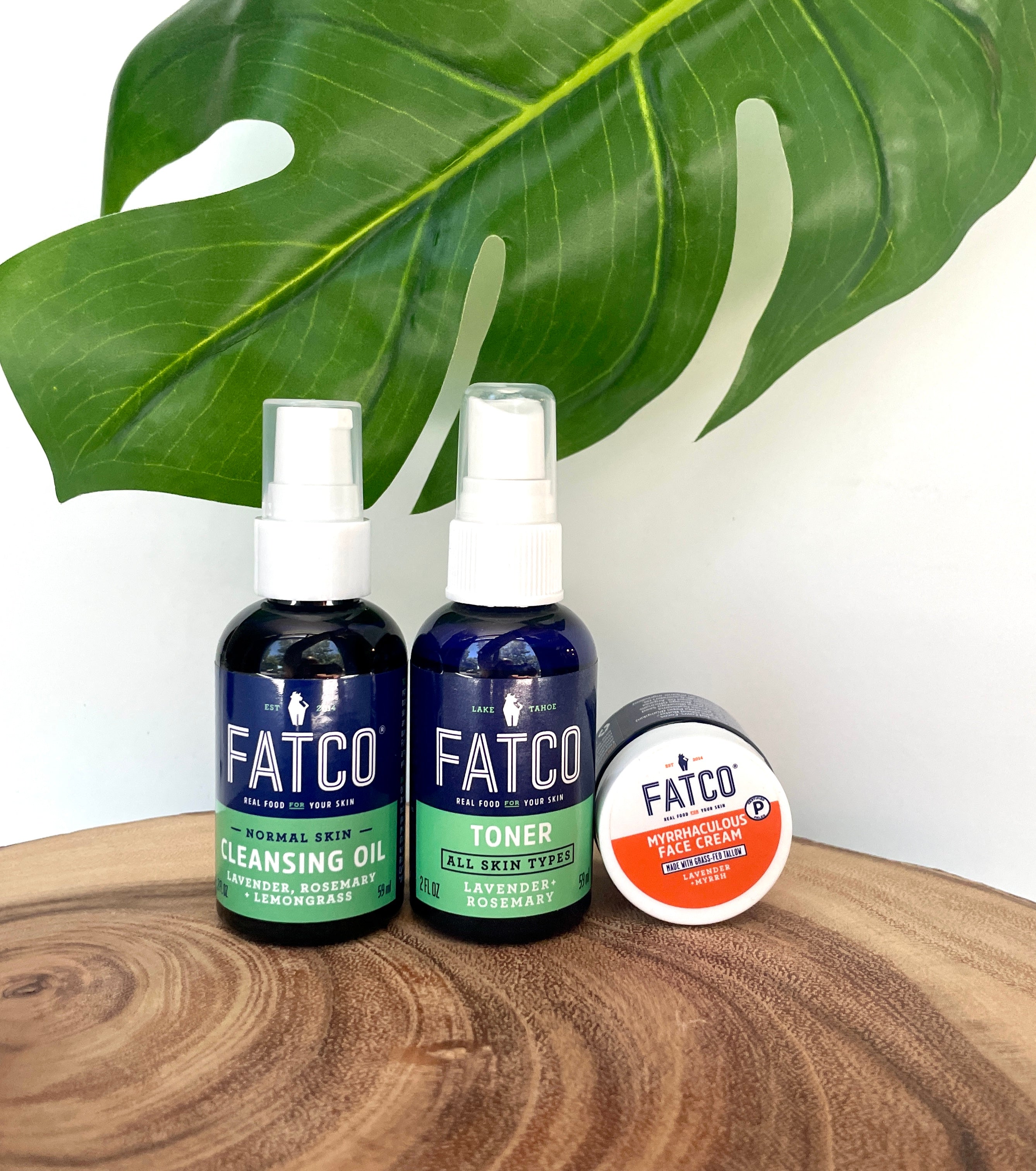 Facial Skincare Basics | Travel Size, Normal/Combo Skin by FATCO Skincare Products