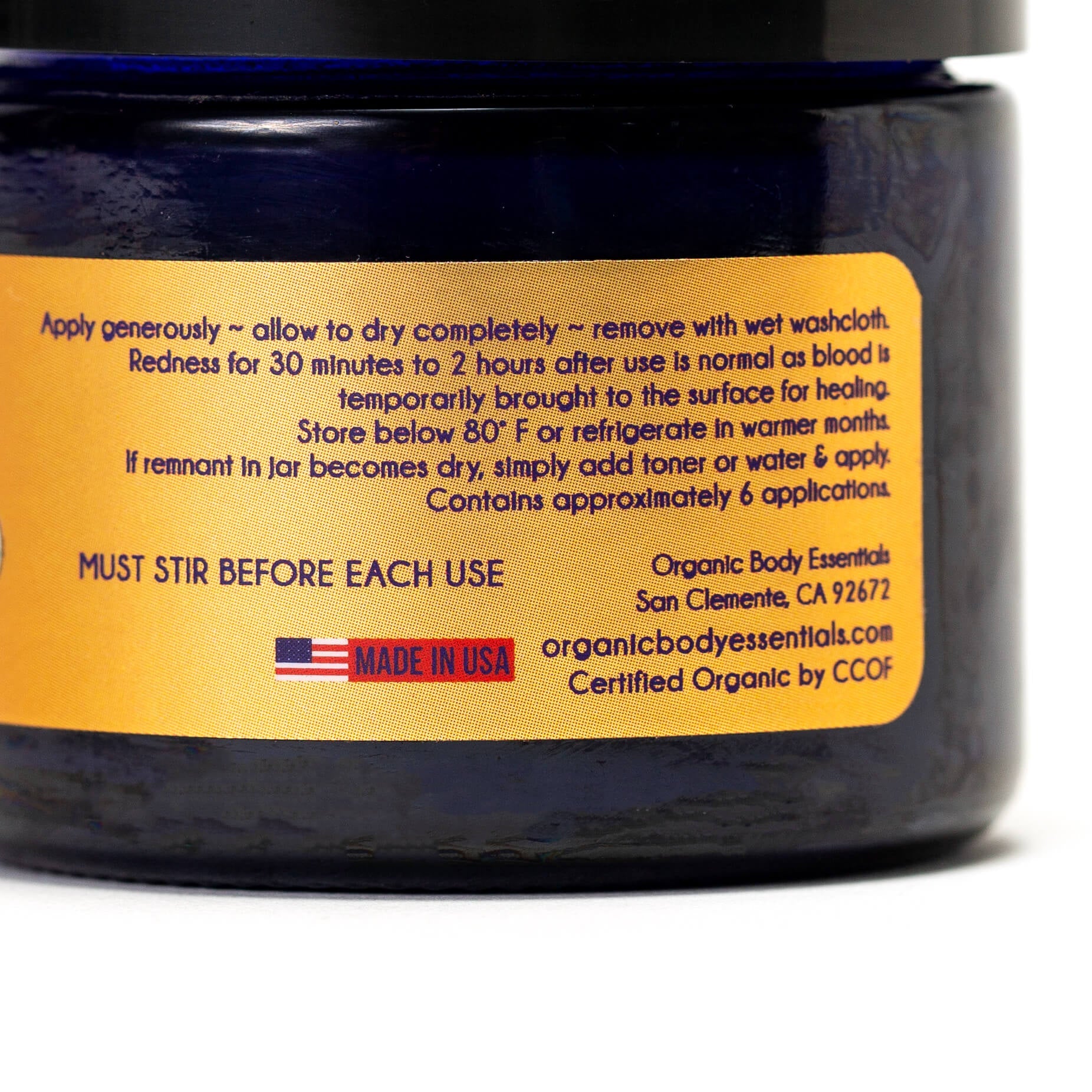 Organic Face Mask